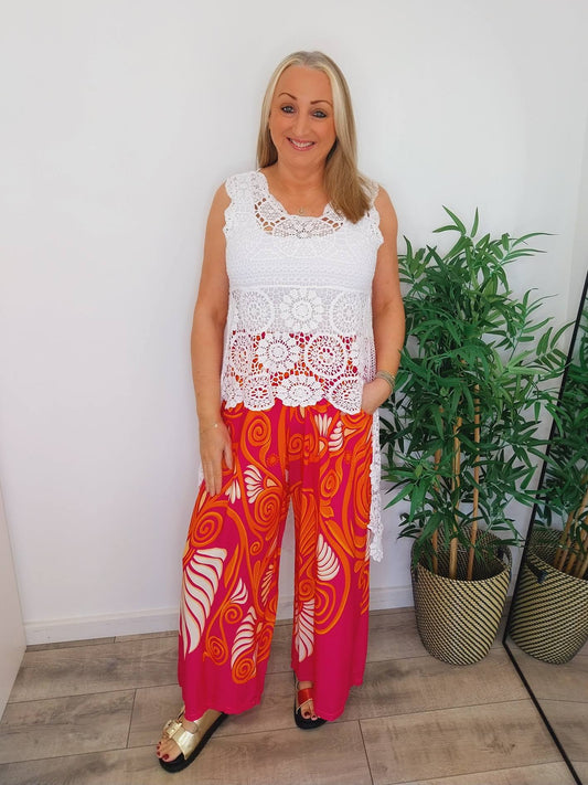 The Solara Swirl Trouser
